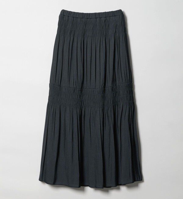 BEAUTY&YOUTH UNITED ARROWS「【WEB限定】シャーリング キリカエ フレアスカート」|スカート|