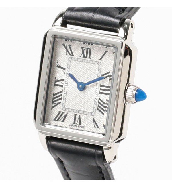 Demi-Luxe BEAMS 「スクエア 型押レザー 腕時計Ⅱ」|腕時計|