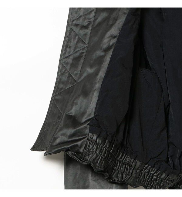 Demi-Luxe BEAMS 「ATON / ナイロン ショート MA-1 ブルゾン」|ブルゾン・スタジャン|
