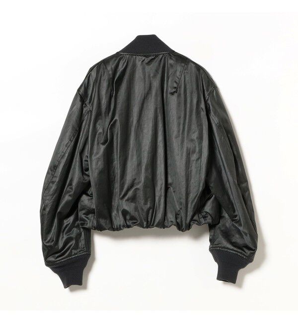 Demi-Luxe BEAMS 「ATON / ナイロン ショート MA-1 ブルゾン」|ブルゾン・スタジャン|