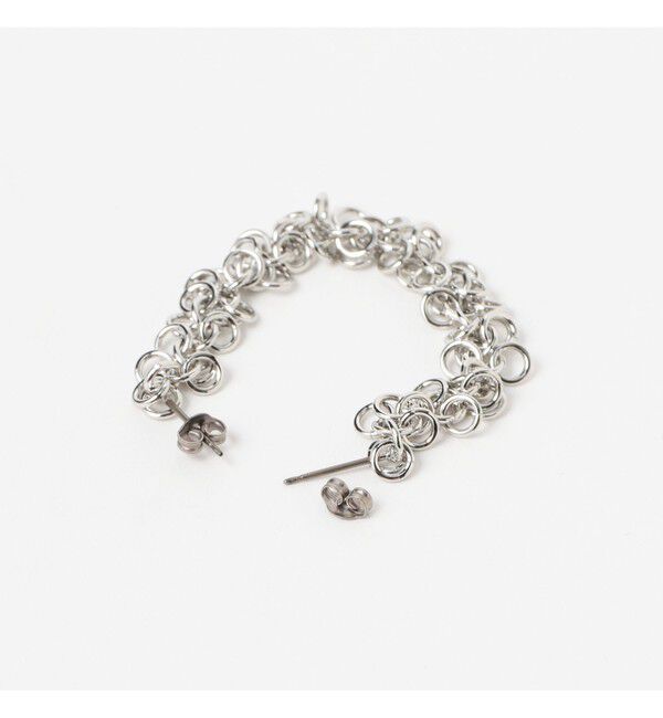 Ray BEAMS 「RBS / コネクト チェーン シングル ピアス」|ピアス|