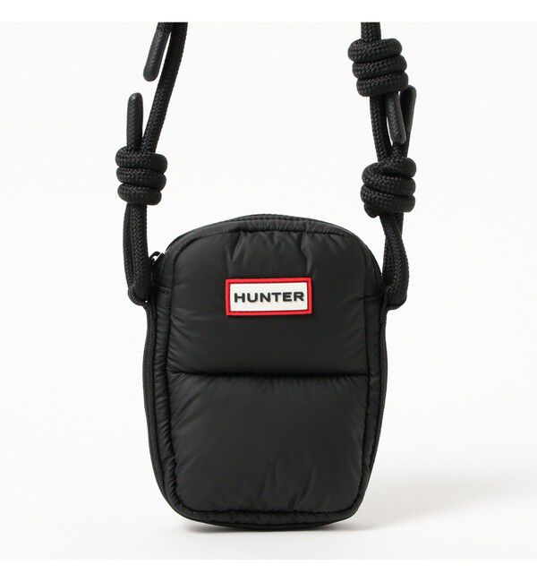 Ray BEAMS 「【WEB限定】HUNTER / イントレピッド エクストラ パフド フォンポーチ」|ショルダー・メッセンジャー|