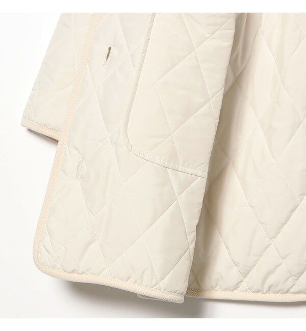 Ray BEAMS 「ボア キルト リバーシブル コート」|ダッフルコート|