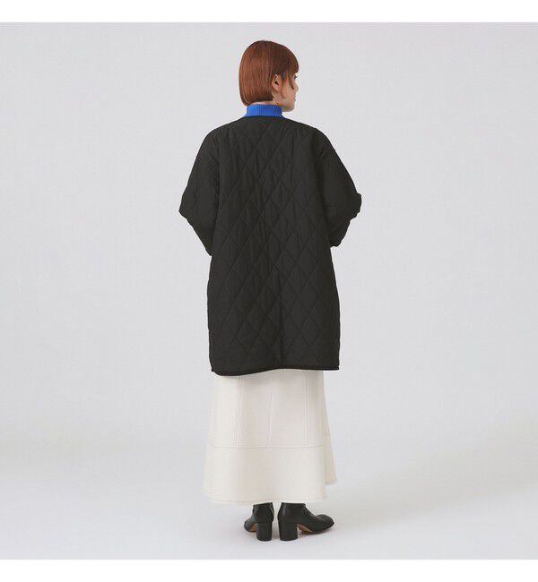 Ray BEAMS 「ボア キルト リバーシブル コート」|ダッフルコート|