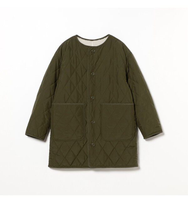 Ray BEAMS 「ボア キルト リバーシブル コート」|ダッフルコート|