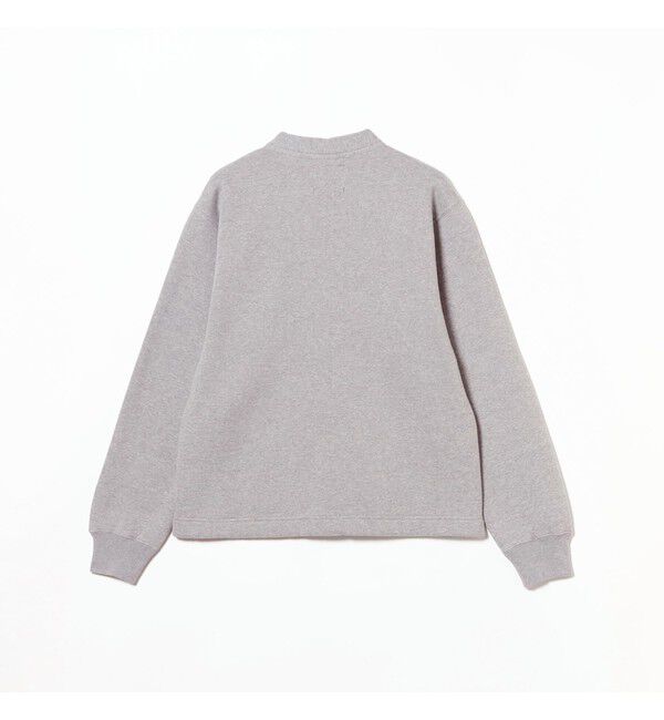 BEAMS PLUS「レイズドバック スウェット Vネック カーディガン」|スウェット・ジャージ|