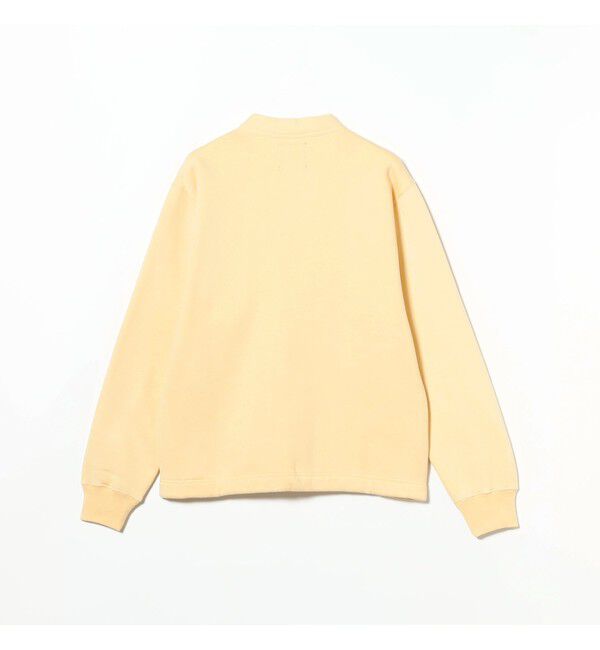 BEAMS PLUS「レイズドバック スウェット Vネック カーディガン」|スウェット・ジャージ|