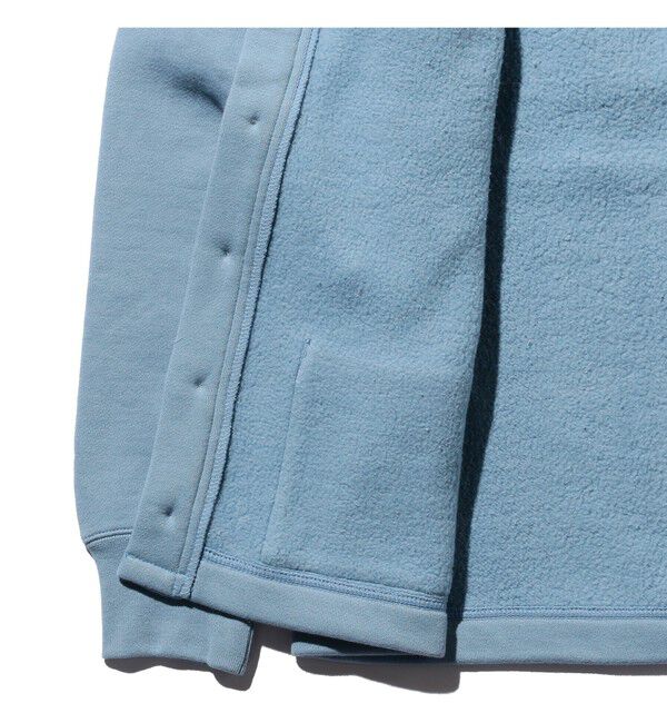 BEAMS PLUS「レイズドバック スウェット Vネック カーディガン」|スウェット・ジャージ|