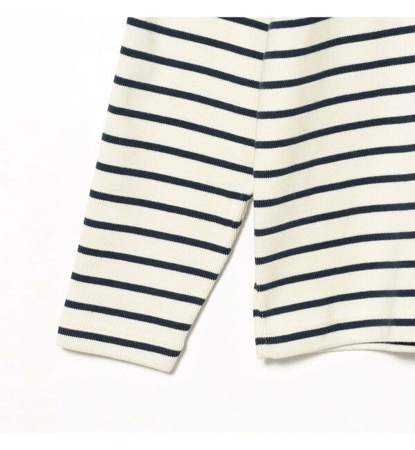 BEAMS PLUS「フライス ストライプ ハイネック」|Tシャツ・カットソー|