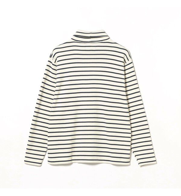 BEAMS PLUS「フライス ストライプ ハイネック」|Tシャツ・カットソー|