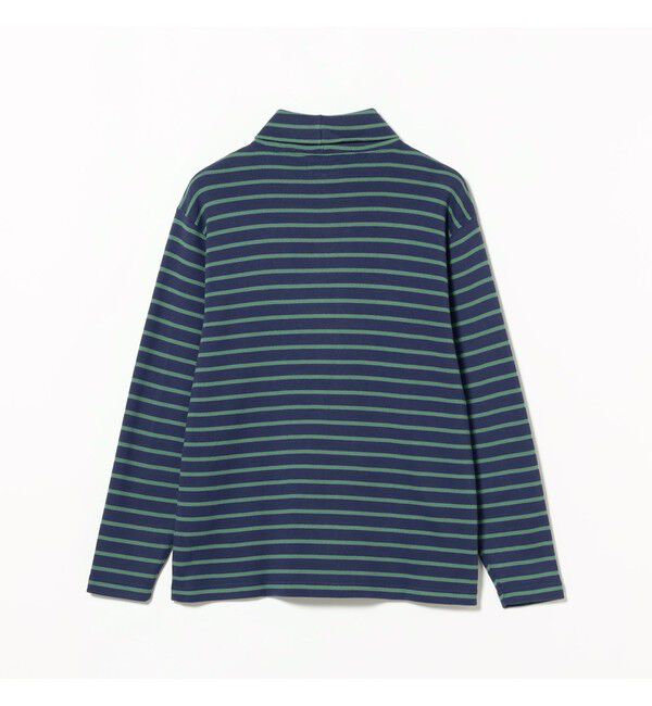 BEAMS PLUS「フライス ストライプ ハイネック」|Tシャツ・カットソー|