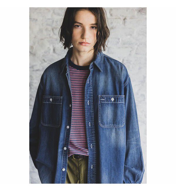 BEAMS PLUS「WORK 8oz Denim」|シャツ・ブラウス|