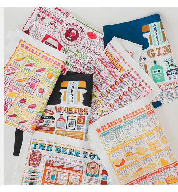 BEAMS「STUART GARDINER DESIGN / ティータオル」|トイレタリー・ランドリーグッズ|