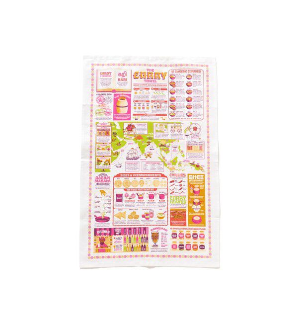 BEAMS「STUART GARDINER DESIGN / ティータオル」|トイレタリー・ランドリーグッズ|