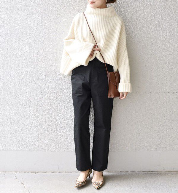 SHIPS for women「【WEB限定】ストレッチ ベーシック ベイカー パンツ」|その他|