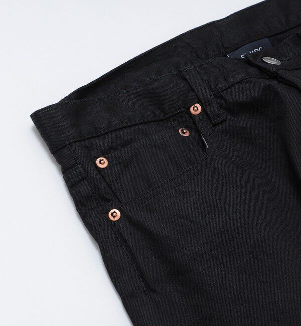 SHIPS「SHIPS STANDARD: スーピマ セルビッジ 5ポケット デニムパンツ」|デニム|