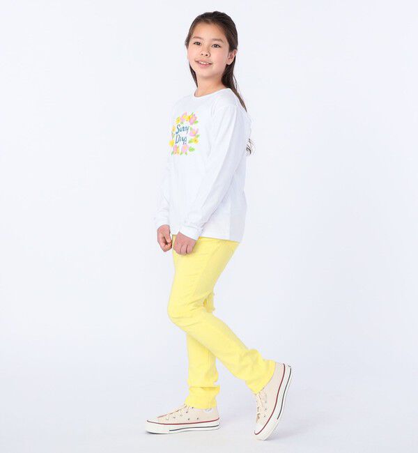 SHIPS KIDS「SHIPS KIDS:140～150cm / サニーデイズ プリント 長袖 TEE」|Tシャツ・カットソー|