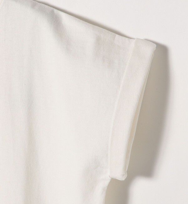 SHIPS any「SHIPS any:〈抗菌防臭/洗濯機可能〉USAコットン フレンチスリーブ TEE」|Tシャツ・カットソー|