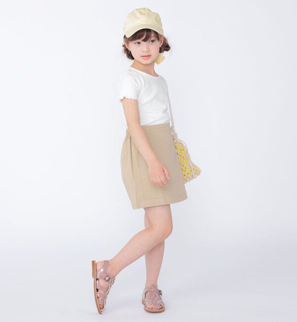 SHIPS KIDS「SHIPS KIDS:〈吸水速乾〉リボン キャップ」|キャップ・キャスケット|