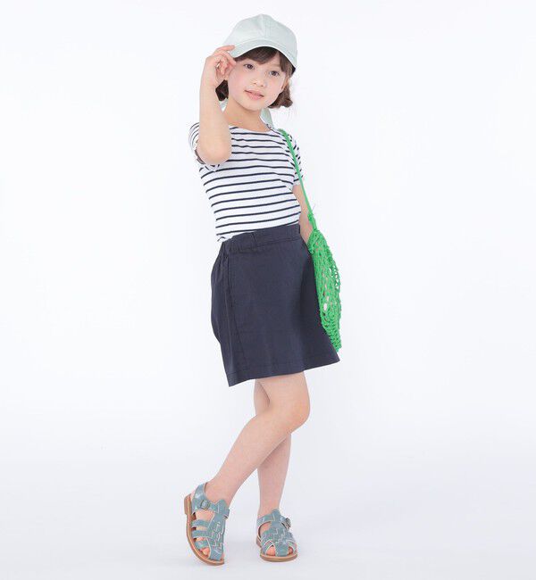 SHIPS KIDS「SHIPS KIDS:〈吸水速乾〉リボン キャップ」|キャップ・キャスケット|