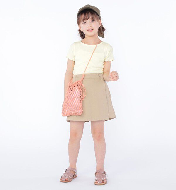 SHIPS KIDS「SHIPS KIDS:〈吸水速乾〉リボン キャップ」|キャップ・キャスケット|