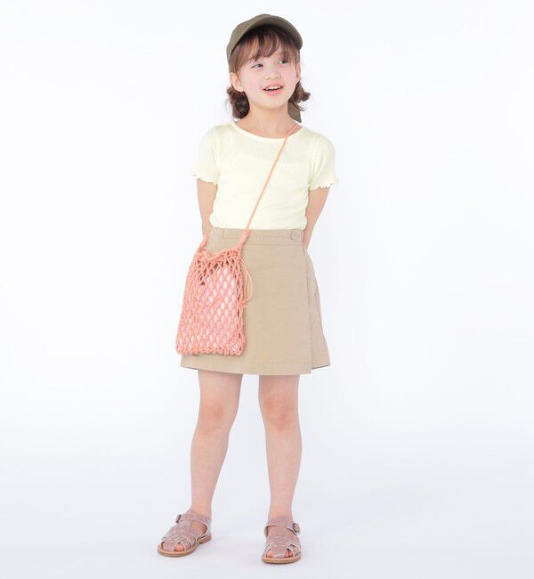 SHIPS KIDS「SHIPS KIDS:〈吸水速乾〉リボン キャップ」|キャップ・キャスケット|