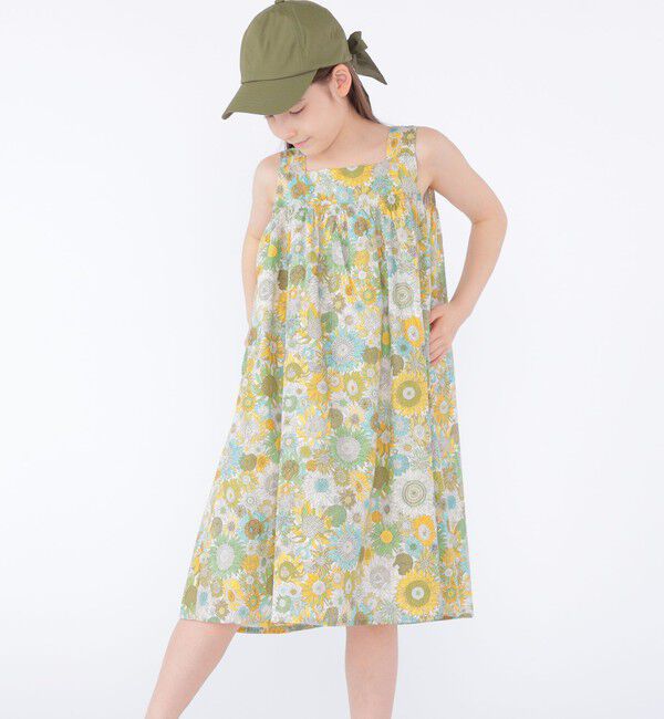 SHIPS KIDS「SHIPS KIDS:〈吸水速乾〉リボン キャップ」|キャップ・キャスケット|