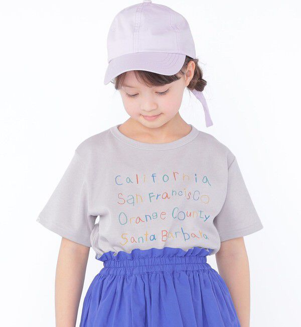 SHIPS KIDS「SHIPS KIDS:〈吸水速乾〉リボン キャップ」|キャップ・キャスケット|