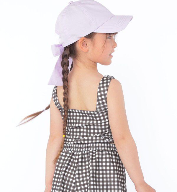 SHIPS KIDS「SHIPS KIDS:〈吸水速乾〉リボン キャップ」|キャップ・キャスケット|