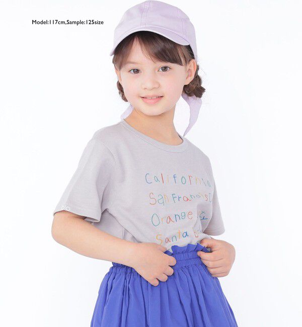 SHIPS KIDS「SHIPS KIDS:110～140cm / PlaX エコ プリント TEE」|Tシャツ・カットソー|