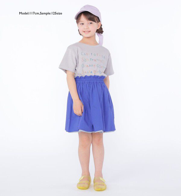 SHIPS KIDS「SHIPS KIDS:110～140cm / PlaX エコ プリント TEE」|Tシャツ・カットソー|