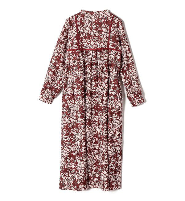 SHIPS Colors 「SHIPS Colors:〈洗濯機可能〉フラワープリント シャツ ワンピース」|ワンピース|