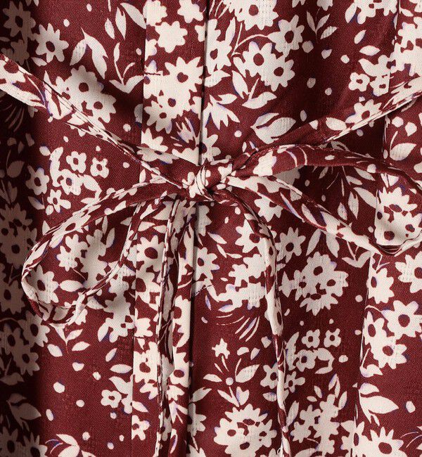 SHIPS Colors 「SHIPS Colors:〈洗濯機可能〉フラワープリント シャツ ワンピース」|ワンピース|