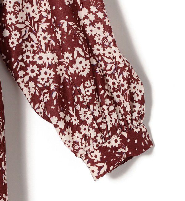 SHIPS Colors 「SHIPS Colors:〈洗濯機可能〉フラワープリント シャツ ワンピース」|ワンピース|