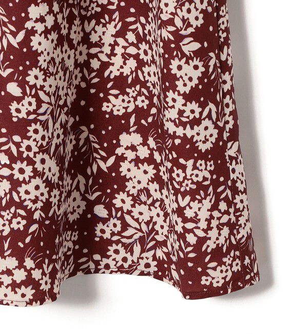 SHIPS Colors 「SHIPS Colors:〈洗濯機可能〉フラワープリント シャツ ワンピース」|ワンピース|