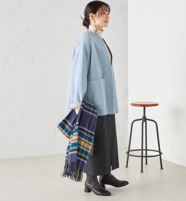 SHIPS for women「リサイクル ウール混 ポケット タイト スカート」|スカート|