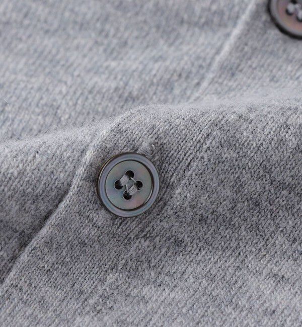 SHIPS「ALAN PAINE: ジーロング ウール 12ゲージ Vネック カーディガン」|カーディガン|