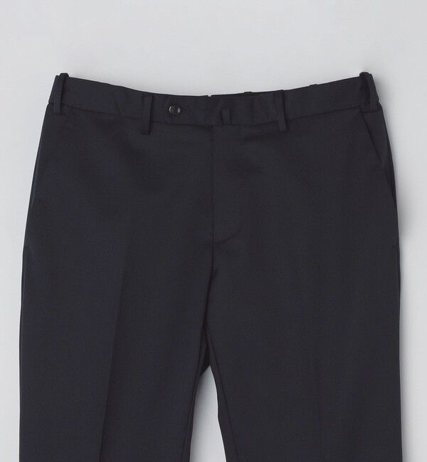 SHIPS「SHIPS:〈セットアップ対応/洗濯機可能〉サージ ウォッシャブル ツイル パンツ」|スラックス|