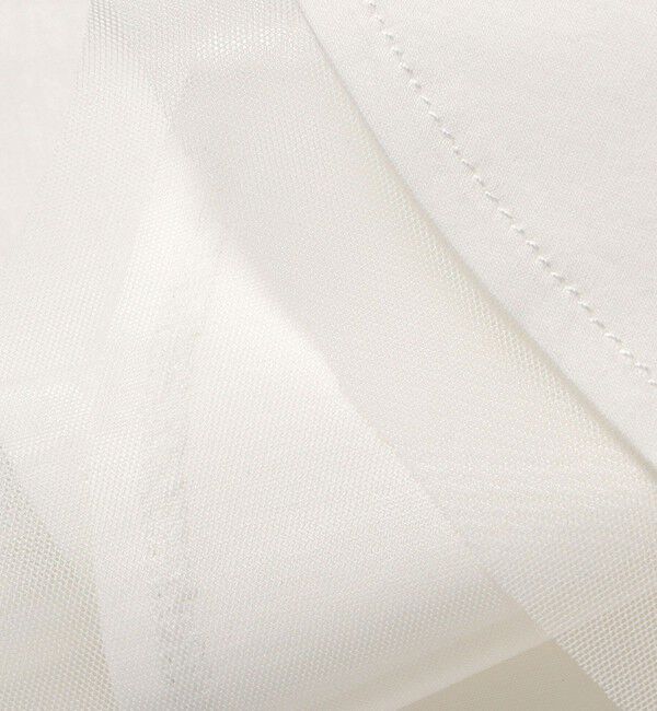 SHIPS Colors 「SHIPS Colors:チュール コンビ ラッフルスリーブ トップス◇」|Tシャツ・カットソー|