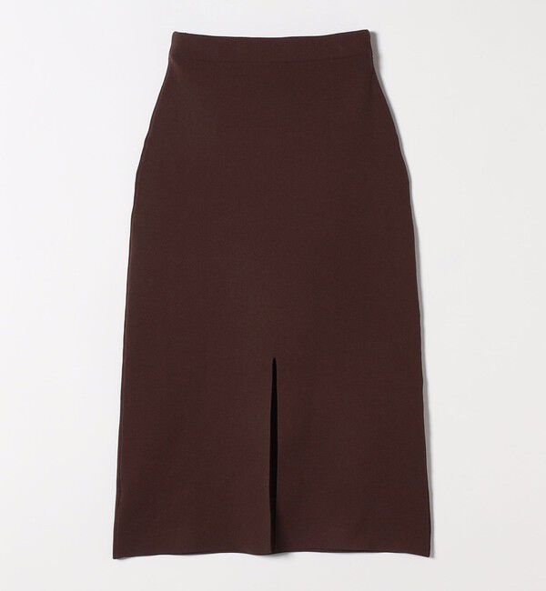 quaranciel「quaranciel:〈手洗い可能〉バックスリット ニット ナロー スカート」|タイト|