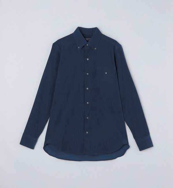 SHIPS「SHIPS: コーデュロイ ボタンダウン シャツ」|シャツ・ブラウス|ロイヤルブルー