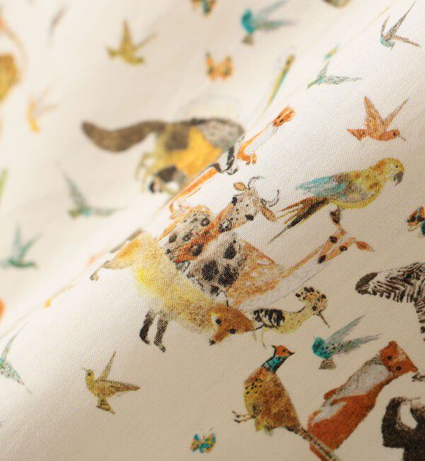 SHIPS KIDS「SHIPS KIDS:80～90cm / リバティ プリント 長袖 シャツ」|シャツ・ブラウス|