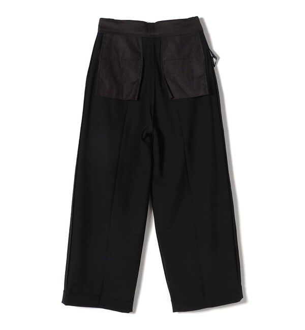 SHIPS for women「SHIPS Primary Navy Label: セミ フォーマル 梳毛 ワイドパンツ（セットアップ対応）」|その他|