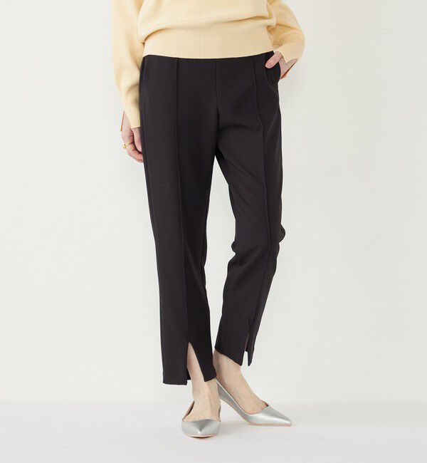 SHIPS Colors 「SHIPS Colors:〈手洗い可能〉ピンタック フロントスリット パンツ」|その他|