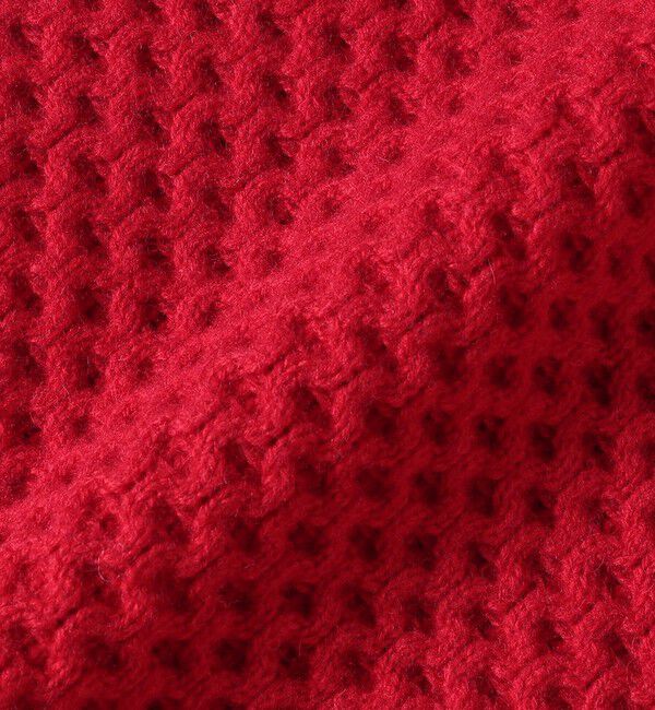 SHIPS for women「【WEB限定】袖 フリル チルデン ケーブル ライン カーディガン」|カーディガン|