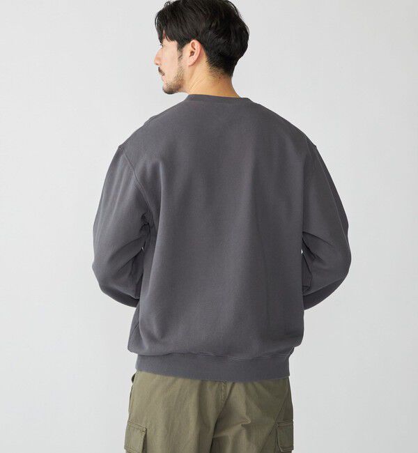 SHIPS「【WEB限定】SHIPS: ワンポイント ロゴ オープンエンド テリー ボールウォッシュ スウェット」|スウェット・ジャージ|