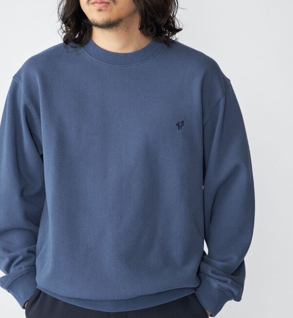 SHIPS「【WEB限定】SHIPS: ワンポイント ロゴ オープンエンド テリー ボールウォッシュ スウェット」|スウェット・ジャージ|