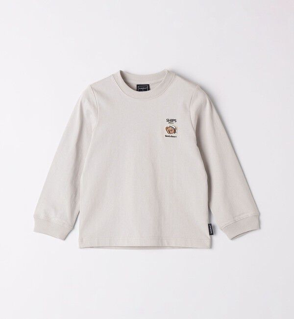 SHIPS Colors 「SHIPS Colors:80～130cm / TeddyBear(R) 1ポイント ロンT◇」|Tシャツ・カットソー|