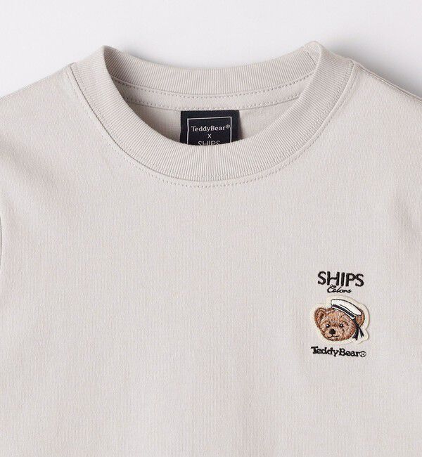 SHIPS Colors 「SHIPS Colors:80～130cm / TeddyBear(R) 1ポイント ロンT◇」|Tシャツ・カットソー|