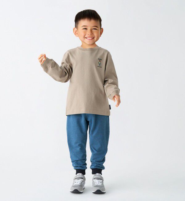 SHIPS Colors 「SHIPS Colors:80～130cm / TeddyBear(R) 1ポイント ロンT◇」|Tシャツ・カットソー|